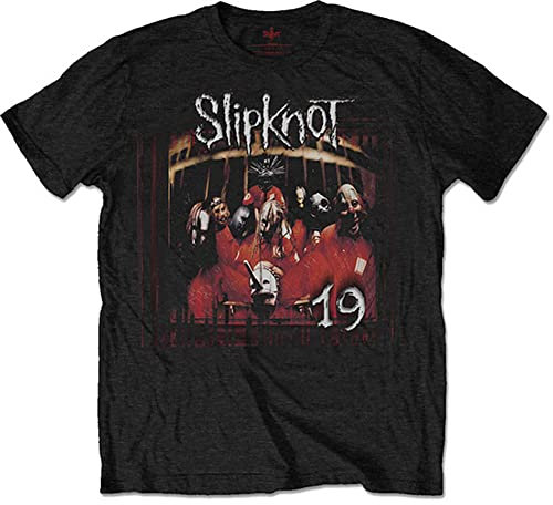 Slipknot Men's Debut Album 19 Years T-Shirt Black