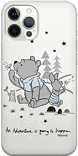 ERT GROUP Original und Offiziell Lizenziertes Disney Smartphone-Hülle für iPhone 12/12 PRO, optimale Smartphono-Form, stoßfest, DPCPOOHPIG7318, Winnie The Pooh