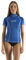 Seac T-Sun Short Lady, Maglia protettiva Rash Guard per snorkeling e nuoto anti UV, blu, S