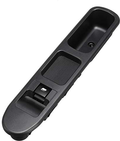 Interruptor de Bloqueo de Puerta de Ventana Lateral del Pasajero, Control de Interruptor de Ventana Delantera Derecha Compatible con Peugeot 207 2007-2015 6490.HQ 6554.HJ