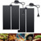 BREUAILY Lot de 2 Tapis Chauffants réglables pour Reptiles, Terrarium, avec contrôle thermostatique, lézards, Coussins Chauffants pour Amphibiens, Gecko, Serpents, Tortue, araignée (20 W, 28 x 42 cm)