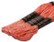 UMC STAG 3 Stück Premium Stickgarn | 100% ägyptische Baumwolle Premium Knäuel | Kreuzstich Sticktwist | Oeko TEX zertifizierte Baumwolle (Apricot 328)