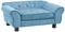 vidaXL Hundesofa Türkis 72x45x30cm Plüsch Hundebett Hundecouch Katzensofa