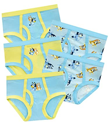 Bluey Underwear Boys Briefs 5 Pack
