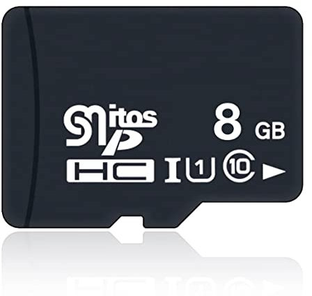 ONIRIX Carte Micro SDHC Ultra Rapide U1, Classe 10, 8Go avec Adaptateur (8 Go)