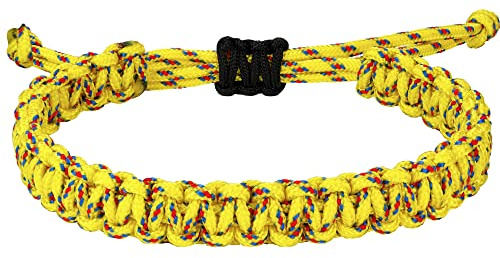 JENDEAR SHINE Nautisches Seil-Armband für Herren, Handgeflochtenes Paracord-Faden-Armband, Wasserdichtes, Verstellbares, Outdoor, Wandern, Surf.
