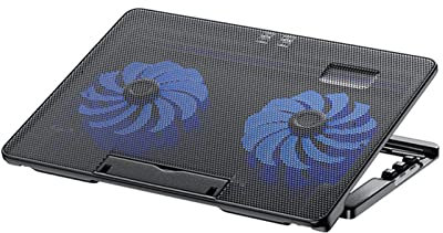 KAYLRE Laptop Stand Ergonomic Laptop Fans Cooling Pad Notebook Cooler Keyboard Tray 12-17 Inches Computer Desk Stand Holder Accessories Adjustable Laptop Stand