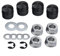 DAZZLEEX 532009040 9040H Bague de Roue Avant au kit de Conversion de roulement Rondelles E-Clips pour