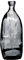 NATURAL LIVING VASE LEA 13,6L Quarz AUS RECYCELTEM Glas Durchmesser 25CM X H51CM