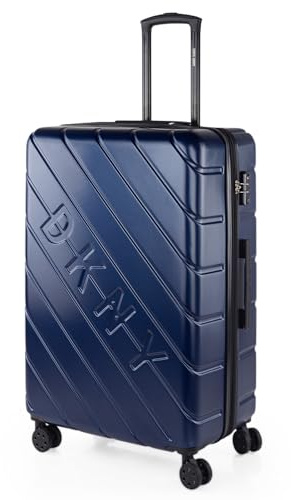 DKNY Valise Grande Taille polypropylène Solide, Valise 23kg pour Long séjour, Valise XL soute Avion résistante