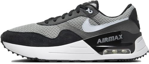 Nike Air Max Systm, Herren-Sneaker, Grau Schwarz Weiß, 41 EU