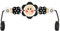 iGRATENS Baby Bouncer Toy Bar, Bouncer Toy Bar, leicht zu befestigen und zu entfernen, kinderfreundliche Materialien, ideal für Baby, schwarz und weiß Babyspielzeug