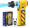 Smiling Shark Compressed Air Duster, JF-02 110000RPM Stepless Speed Cordless Electric Air Blower with Emergency Cutter & Hammer, Rechargeable Mini Dust Blower for PC/Keyboard/Outdoor/House and Car
