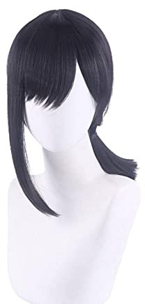 GIGBIRD - Anime Chainsaw Man Cosplay Wig Makima Power Angel Devil Denji Higashiyama Kobeni Reze Hayakawa AKI Himeno Quanxi Wigs + Wig Cap One Size Makima [Colour: Higashiyamakobeni]