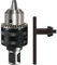 Vearter Zahnkranzbohrfutter 1,5-13mm, 1/2-20UNF, Bohrfutter mit Bohrfutterschlüssel, Bohrfutter Adapter mit 19mm Weldon Schaft, Drehbank Zubehör für Bohren Spannen