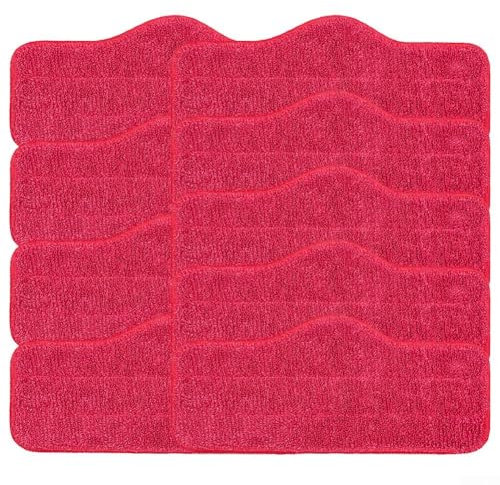 Paños de limpieza de repuesto compatibles con almohadillas de mopa de vapor, aspiradora robot (paquete de 6/9) (paquete de 9)