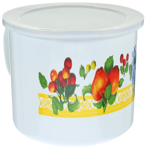 BEBEMOKO Tazza Smalto Retro Capacità Mug Creativa Per Bevande Calde Design Perfetta Per Ufficio e Casa