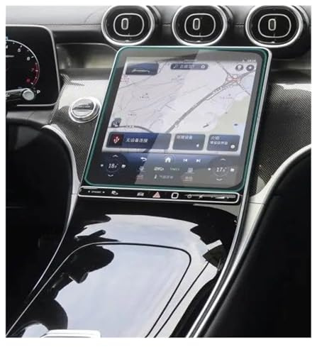 PLMNHSS Auto Navigation Schutzfolie Für Benz Für GLC 260 300 2023 2024 Auto-Center-Radio GPS-Navigation Anti-Kratz-Displayschutzfolie