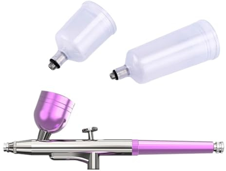 Single Action Feed Paint Spray Cake Decorating Nail Art Maniküre Modell Tattooing Autolack Werkzeuge Profi und Kompressor Set