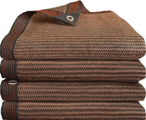 80% Rete Telo Ombra,3x8m Panno Ombreggiante Resistente Ai Raggi UV Vela Ombreggiante, Tenda da Sole Privacy con Occhielli Prova di Sole,per Auto/Cane/Serra/Giardino/Pergola