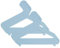 Bieco Kleiderbügel Kinder 16 St Trend blau, Länge ca 30cm | Baby Kleiderbügel | Kunststoff Kleiderbügel Kinder Baby | Baby Organiser Für Kleiderschrank | Kleiderbügel Baby | Baby Clothes Hangers