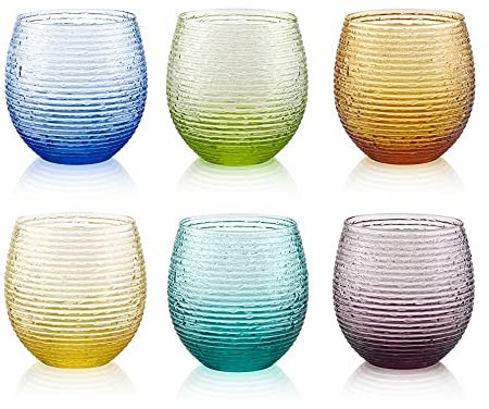IVV Multicolor Set 6 Bicchiere Acqua