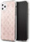 Guess PC/TPU Case for iPhone 11 Pro Max with 4G Peony Glitter Finishing Hard Case Pink Shock Absorption Drop Protection Case Officially Licensed.
