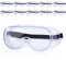 Schutzbrille, medizinische Augenschutzbrille, Anti-Spittel/Speichel-Tropft, Antibeschlag/Dampf/Staub/Wind, Vollsicht-Brille, flüssigkeitsbeständige Sicherheitsbrille mit klaren Gläsern (1 Stück)