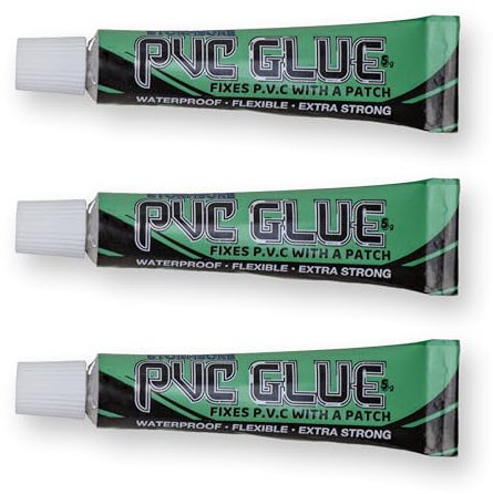 Stormsure PVC Inflatable Repair Kit 3x5g - Strong Liquid Patch Repair for PVC and Vinyl