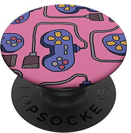 Joystick Consola Oldschool Jugador El viejo Gamer PC Regalo PopSockets Agarre y Soporte para Teléfonos y Tabletas