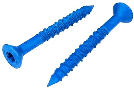 Tapcon 1/4 x 2-1/4 Star Torx Head Concrete Anchor Screws 3187407V2 | 100 Pack | Drill Bit Included