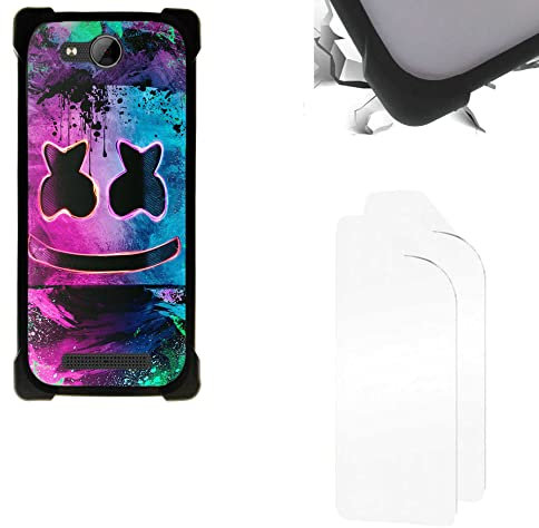 Coque Compatible avec Logicom Le Swipe Coque Etui Housse + Film Protecteur Fond de Panier Dur PC + Bordure Souple épaissie KB-BQ
