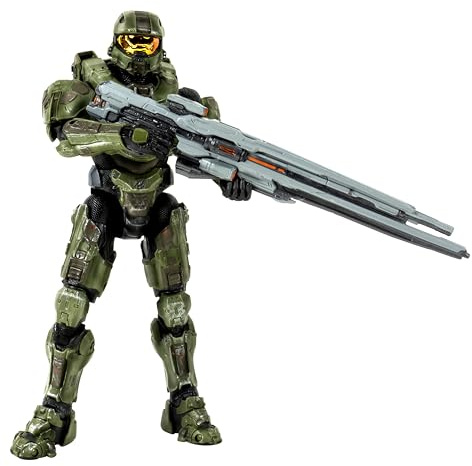 Halo Master Chief 12,7-15,2 cm bewegliche Figur mit Waffe und Handzubehör