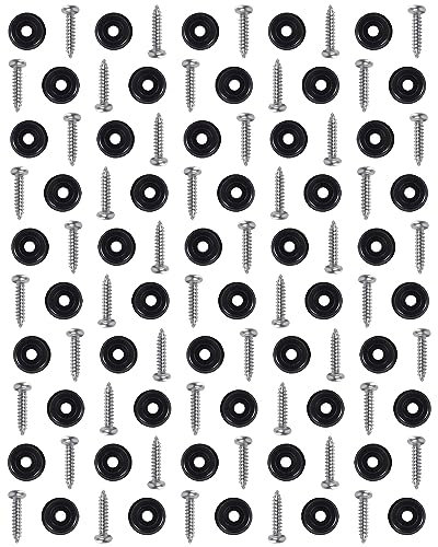 Tycoonest 50 PCS Cutting Board Feet with Screws, D13x10xH7mm Rubber Feet Bumper Floor Protector for Chopping Board, Furniture, Electronics and Appliances