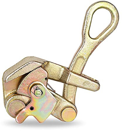 Morsetto Per Cavo, Morsetto Per Filo, Morsetto Per Ganascia Per Corda, Tenditore Per Cavo in Acciaio, Strumento Per Tirare Il Filo, Estrattore Per Ganasce Per Corda in Acciaio 1T Tenditore Per Ca