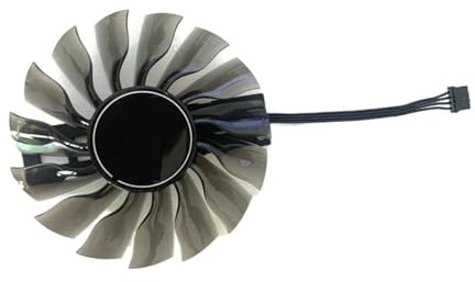 GA92S2H 87MM 4PIN 1070 GPU Fan Compatible for Compatible for 1070 1070 Super Graphics Card Cooling Fan 1060 Storm X Perfection (Blade Color : 1pcs)