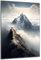 DARO Design - Wand-Bild auf 6mm HDF 30x20 cm Berg, Berge, Panorama, über den Wolken - Wand-Deko Bilder Geschenk