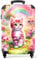 NoBoringSuitcases.com Valise Enfant, Valise Cabine, Valise Enfant Fille, Bagages Enfant, Valise Enfant Roulette, Valise pour Enfant, Valise Cabine Fille, Valise Cabine 55x35x25cm (Chaton - Rose)