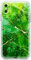 Berkin Arts Compatible with iPhone XS Case/iPhone X Case (Not for iPhone XS Max) Clear TPU Cover Green Marble Design Pop Art Abstract Aesthetic Geometry