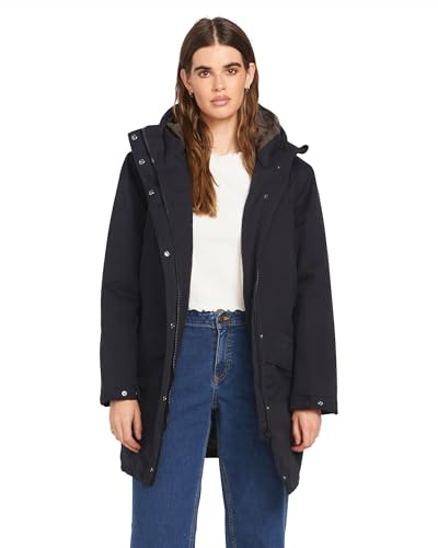 Volcom Damen Somestone 10k Water Resistant Zip Parka Winter Jacket Somestone 10k Wasserabweisende Winterjacke mit Reißverschluss (1er Pack)