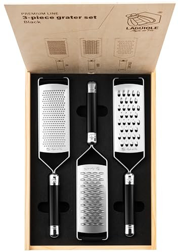 Laguiole Style de Vie reibe, küchenreibe -set, 3-teilig, Premium Line