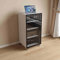 ZIHESY Medienaufbewahrungsschrank HiFi Regal Entertainment-Center mit Verstellbaren Ablage, for Kabelboxen/DVD-Player/Streaming-Geräte/Heimkino-Receiver(White 2,100cm/39.4in)