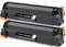 CE285A Toner Patronen 2 Pack Kompatibel mit P1102W M1212NF -Serie