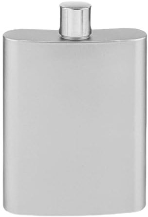 Flasques à vin carrées en métal de 100 ml - Pour whiskies - Portable - Petit récipient étanche - Pour femme et homme