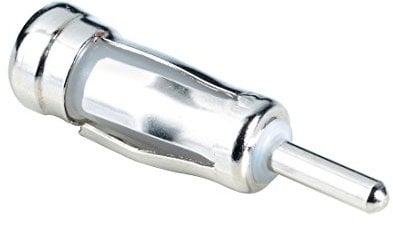 Hama Adaptateur d'antenne (DIN mâle - ISO Femelle) Argent