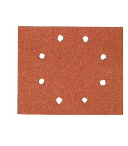Dewalt Schleifpapier (Klettfix 115 x 115 mm, K320, gelocht (8 Loch ringförmig), Mehrzweck-Holz/Farbe - Trockenschliff) DT3026-QZ