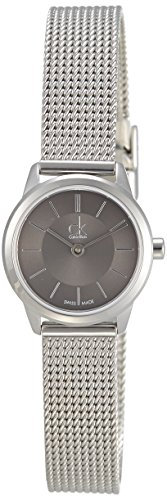 Calvin Klein Damen-Armbanduhr XS ck minimal Analog Edelstahl K3M23124