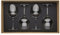 Guy Degrenne 206398 Coffret de 4 Verres à Bourgogne 75 cl