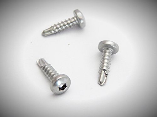 200 Stück Bohrschrauben 3,9x13 mm Edelstahl A2 mit Linsenkopf selbstschneidend DIN 7504 M TX 15