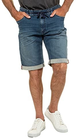 JP 1880 Herren Flexnamic® Bermudas, Dark Blue Denim, 68 EU
